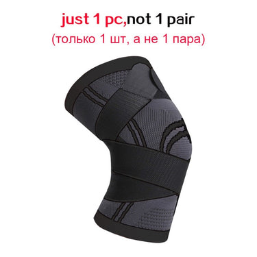 1 Piece Of Sports Compression Knee Brace Elastic Support Pads